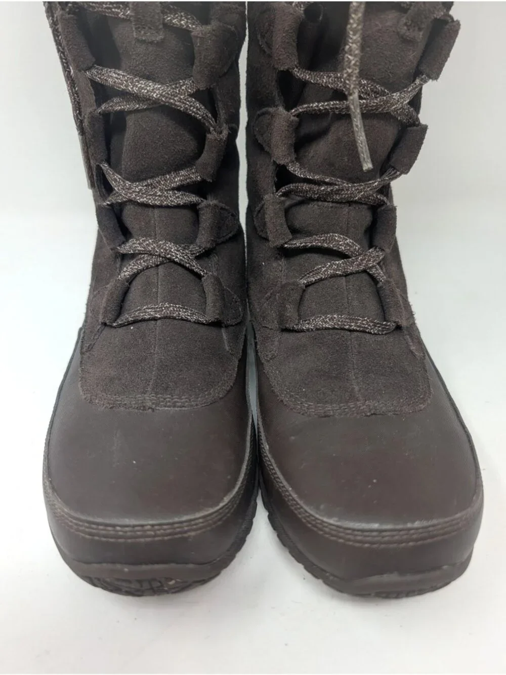 The North Face Boots 8 Brown Nuptse Purna Faux Fur